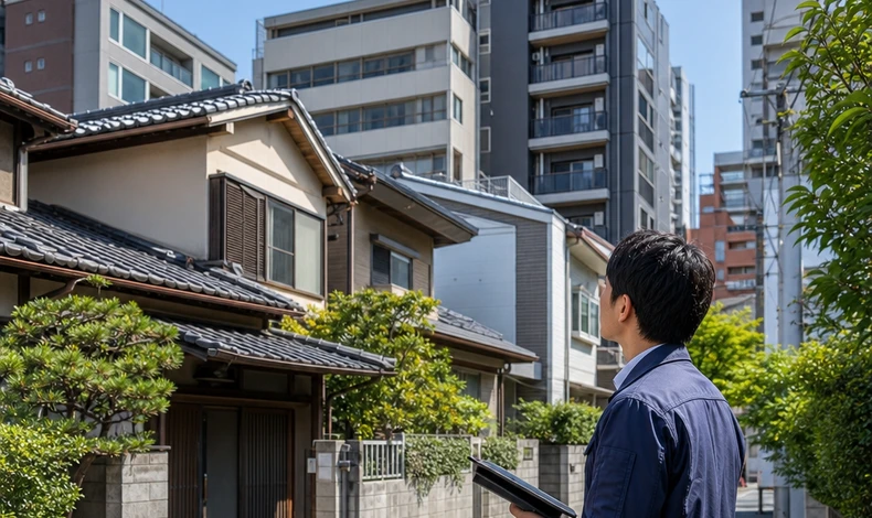 画像1739：広島市の空き家・相続不動産とビル不動産買取の現地確認
